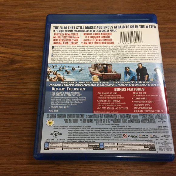 Jaws Blu ray - Picture 2 of 4